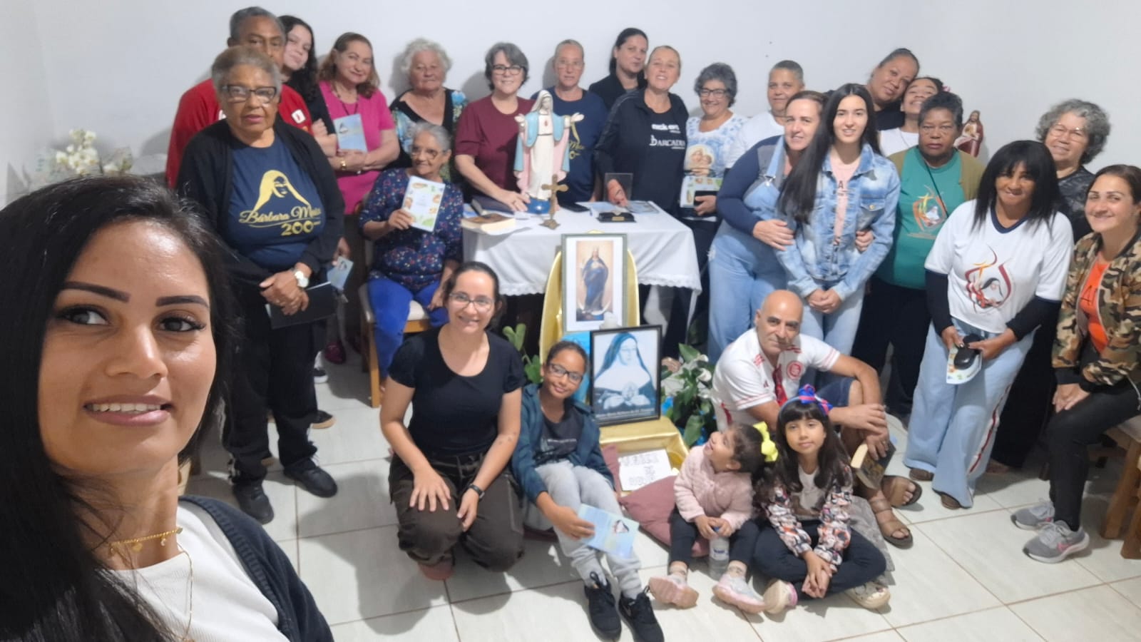 Encontro Bárbara Maix · espiritualidade compartilhada — Brasil