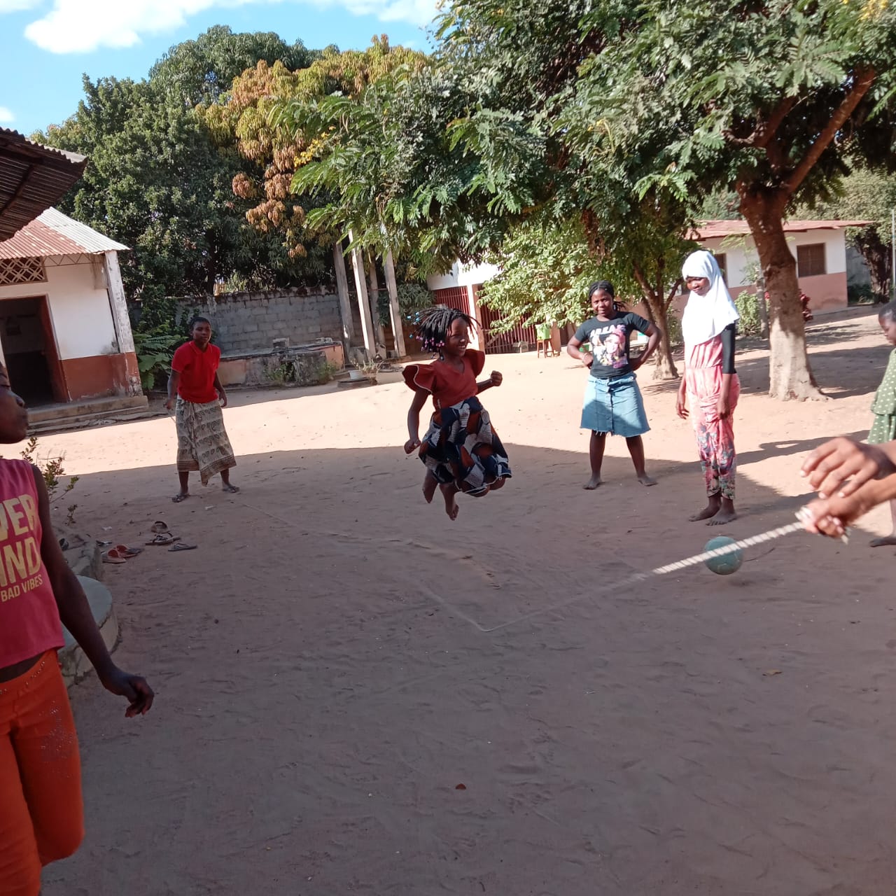 Trabalho com as crianças — Moçambique
