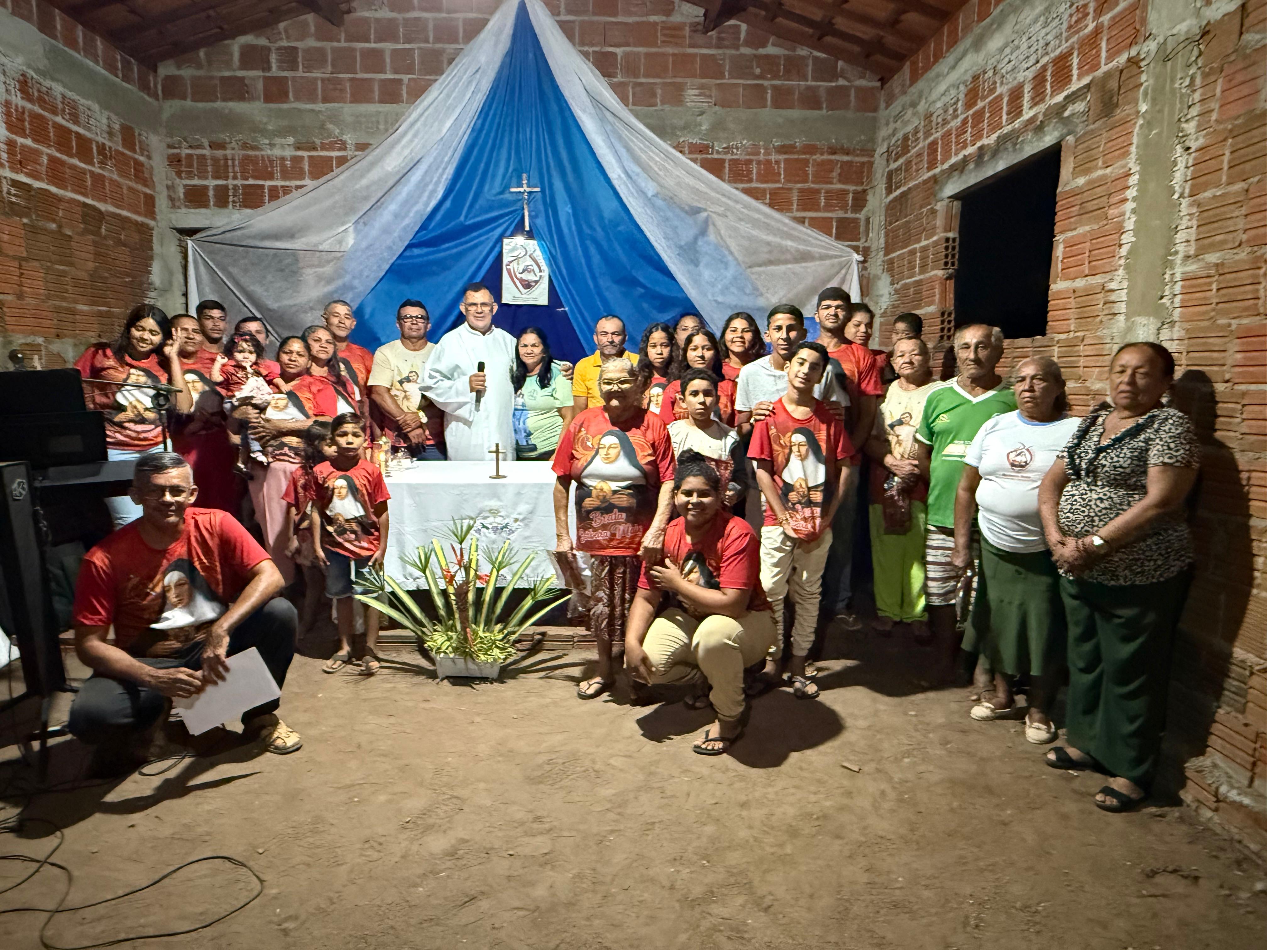Celebração na comunidade rural — Brasil